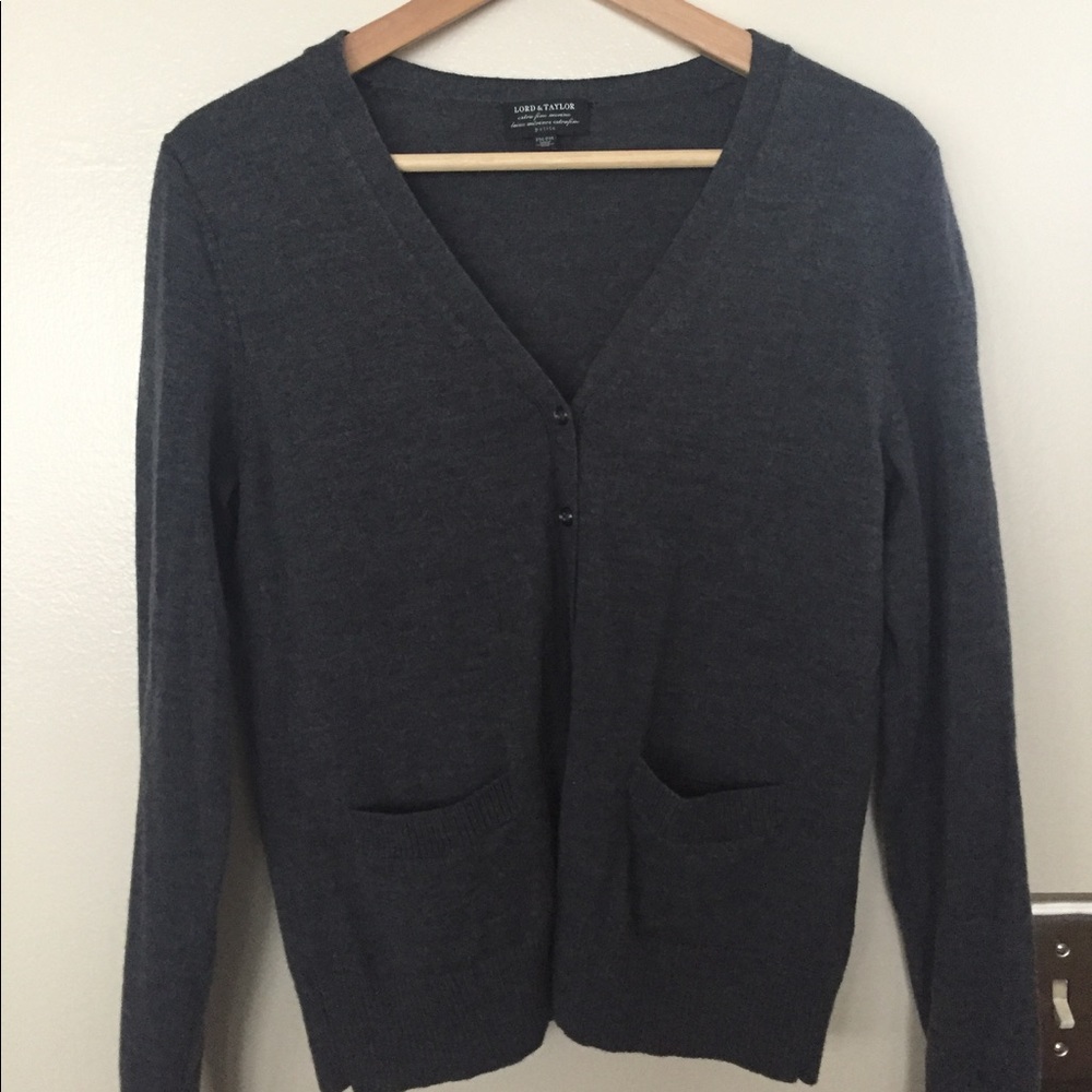 Moving Sale! Merino Wool Cardigan